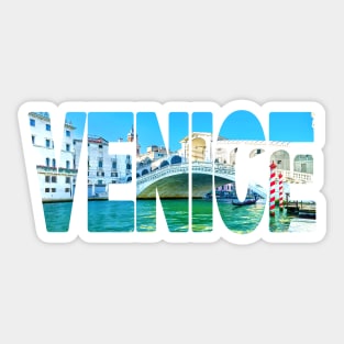 VENICE - Italy Rialto Bridge Sticker